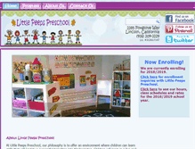 Tablet Screenshot of littlepeepspreschool.com